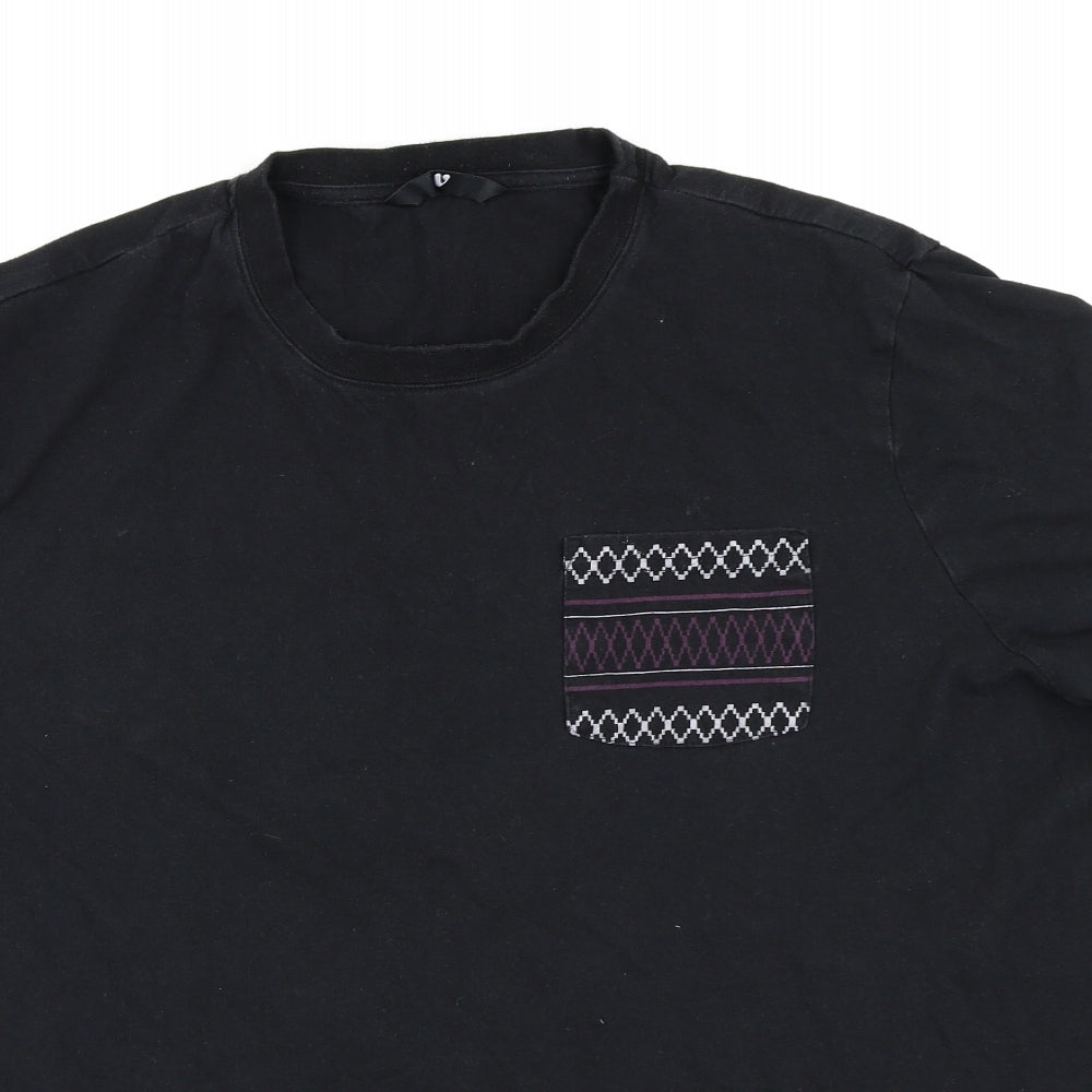 Very Womens Black   Basic T-Shirt Size 2XL