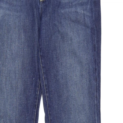 Paige Womens Black  Denim Bootcut Jeans  L33 in