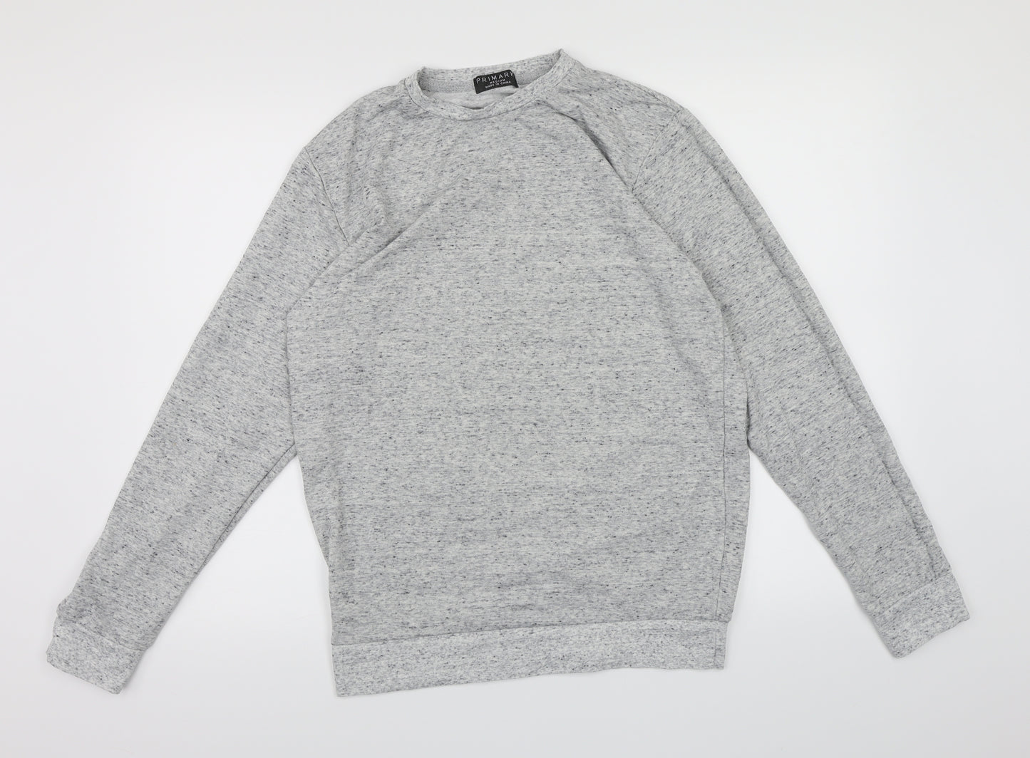 Primark Mens Grey  Jersey Pullover Sweatshirt Size M