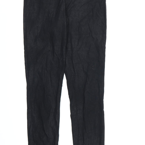 Papaya Womens Black   Pedal Pusher Leggings Size 8 L28 in