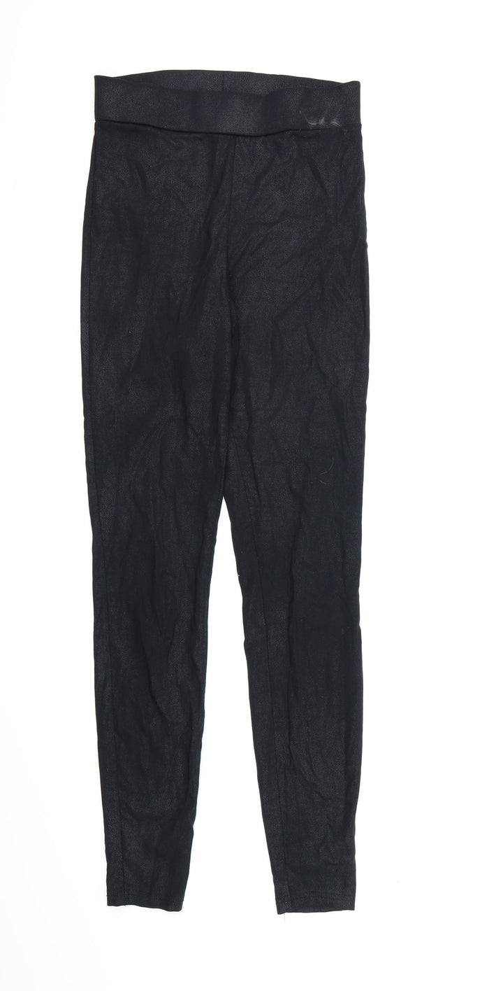 Papaya Womens Black   Pedal Pusher Leggings Size 8 L28 in