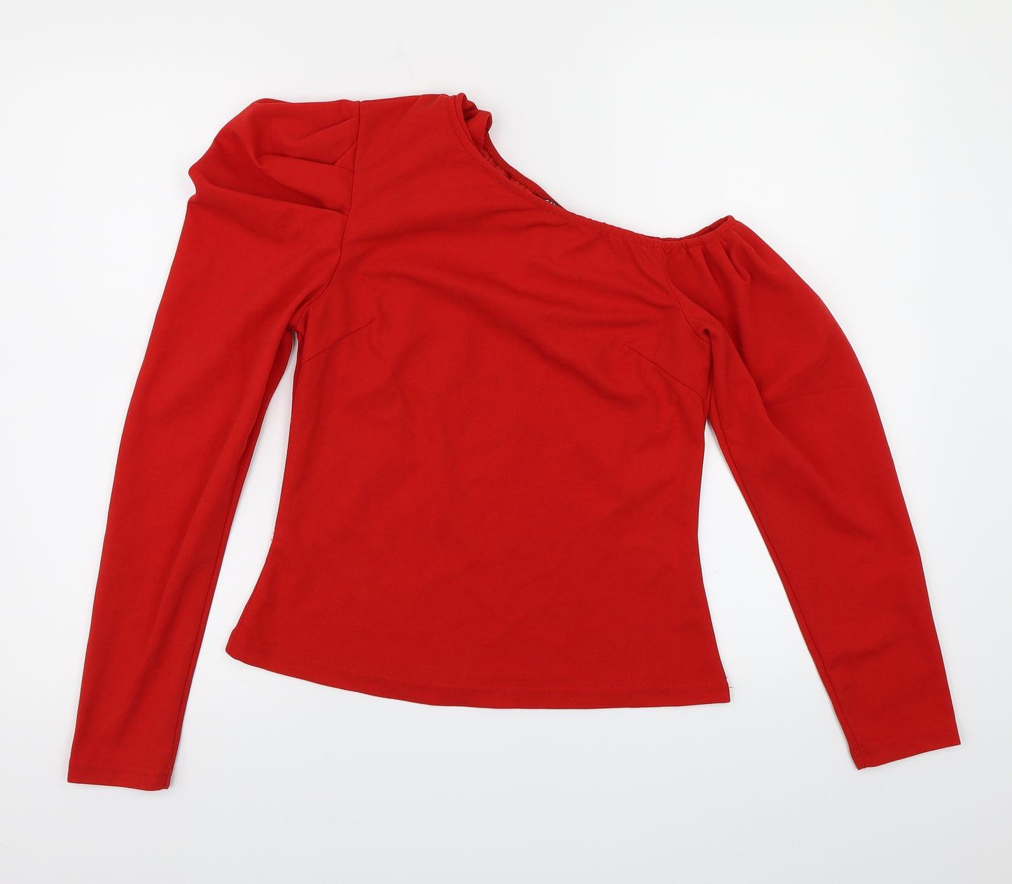 SHIEN Womens Red   Basic Blouse Size XS