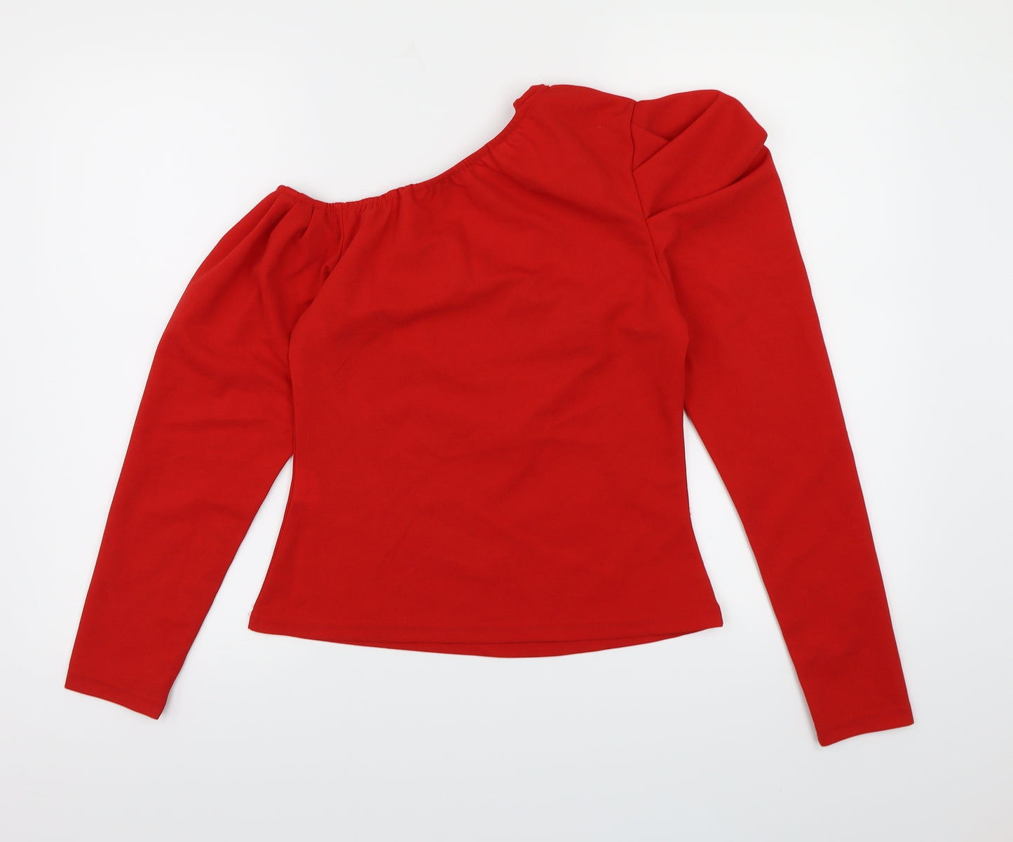 SHIEN Womens Red   Basic Blouse Size XS