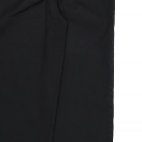 NEXT Womens Black  Rayon Dress Pants Trousers Size 8 L29 in