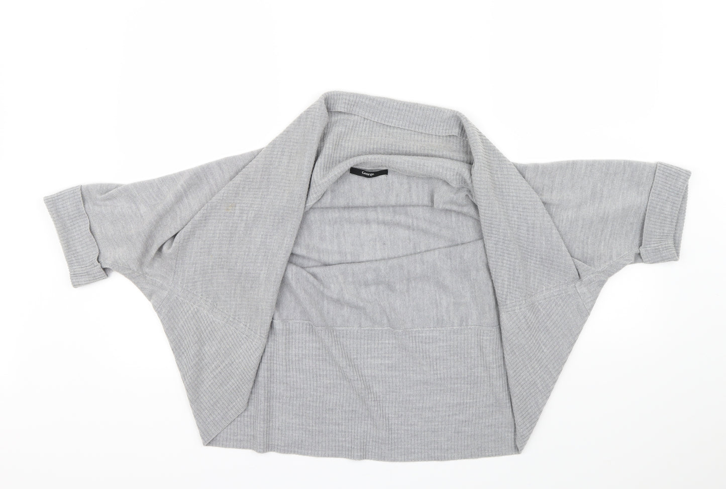 George Womens Grey   Cardigan Jumper Size 12