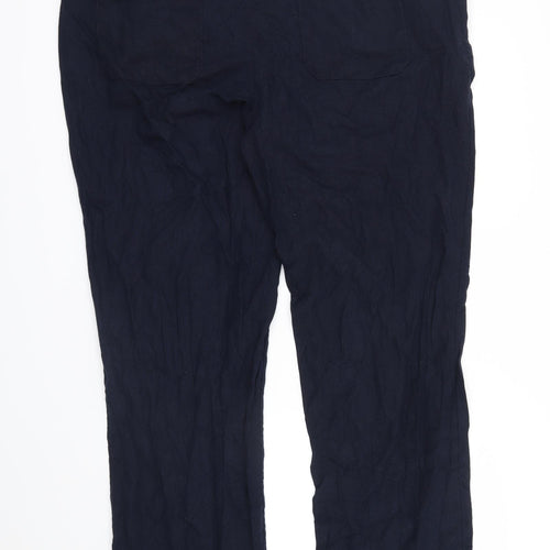 M&S Womens Blue   Trousers  Size 46 L31 in