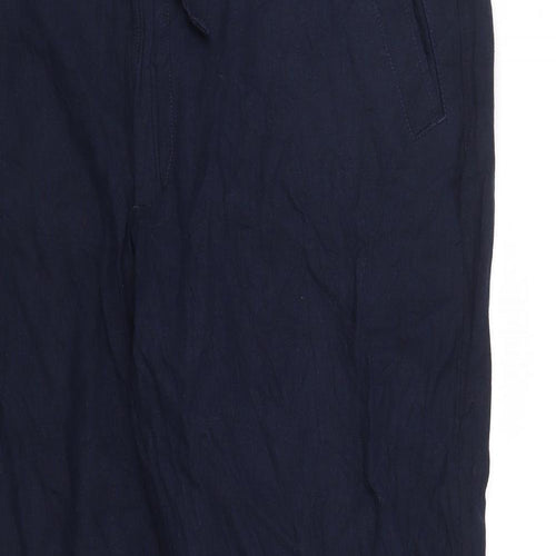 M&S Womens Blue   Trousers  Size 46 L31 in