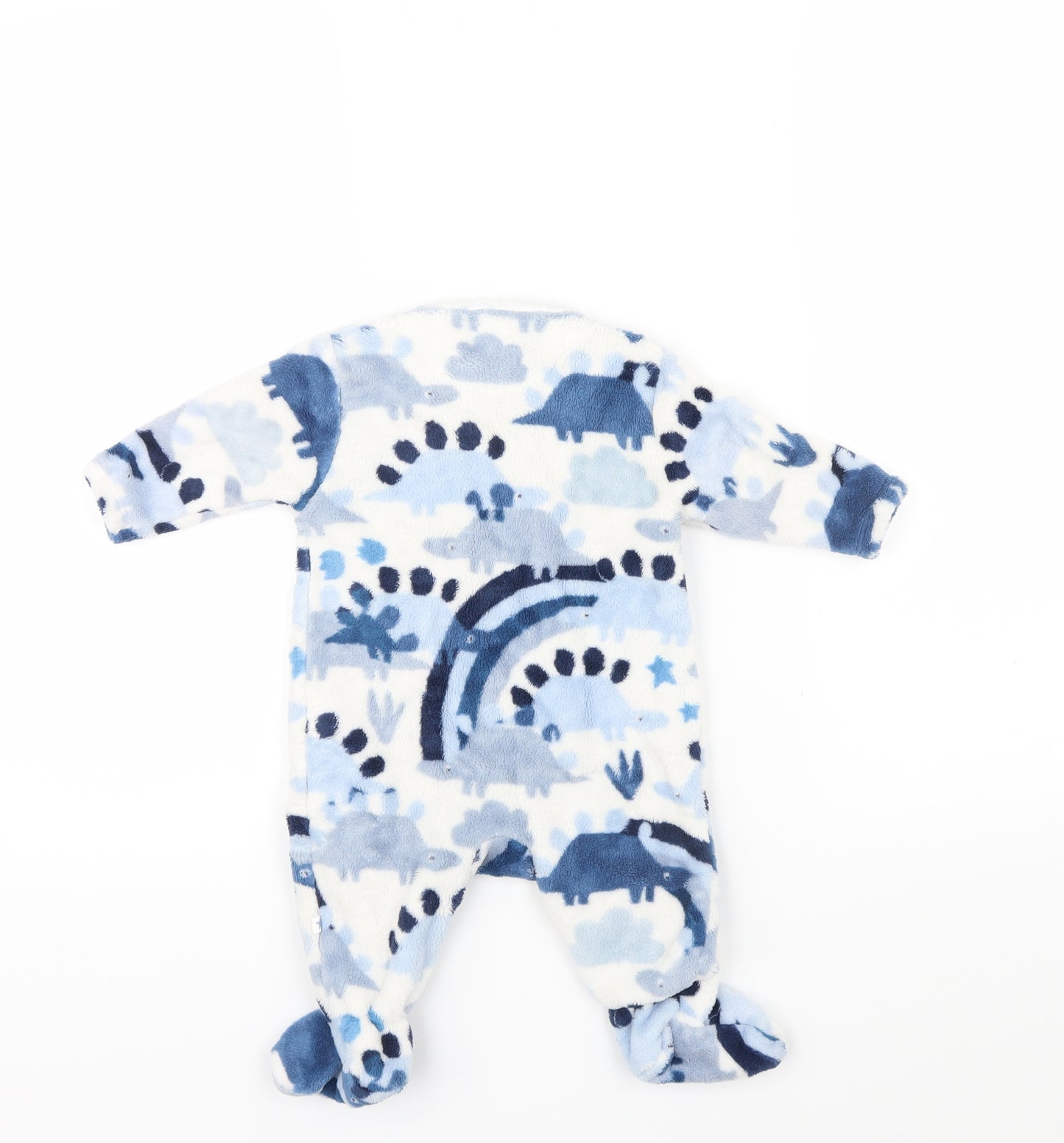 NEXT  Blue Animal Print  Babygrow One-Piece Size 0-3 Months