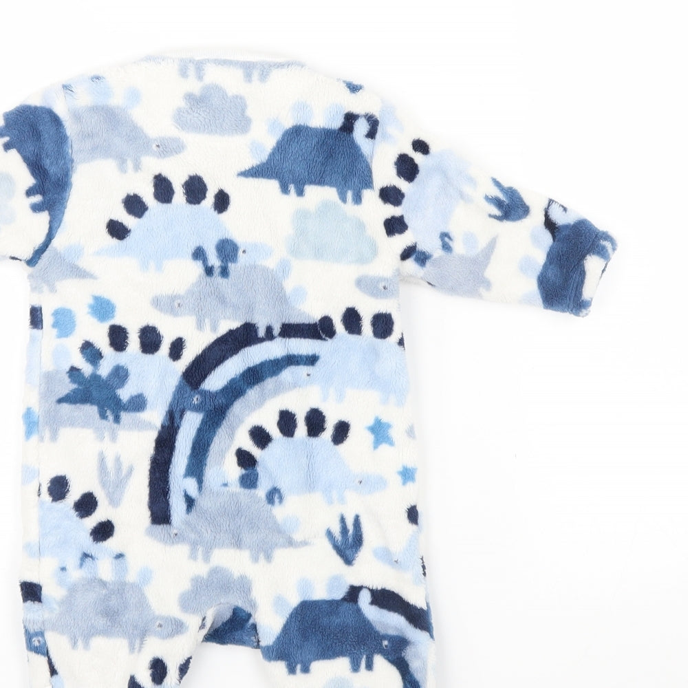 NEXT  Blue Animal Print  Babygrow One-Piece Size 0-3 Months