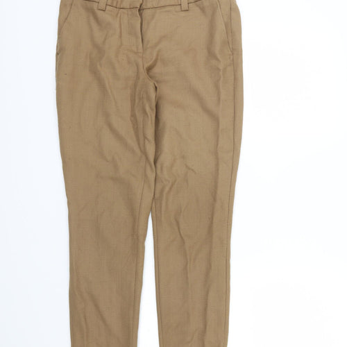 NEXT Womens Brown   Trousers  Size 10 L27 in
