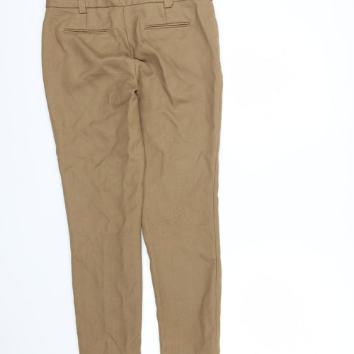 NEXT Womens Brown   Trousers  Size 10 L27 in