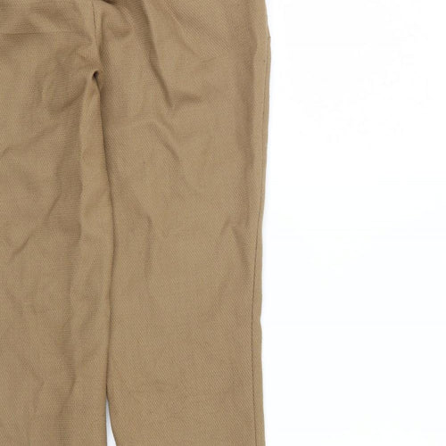 NEXT Womens Brown   Trousers  Size 10 L27 in