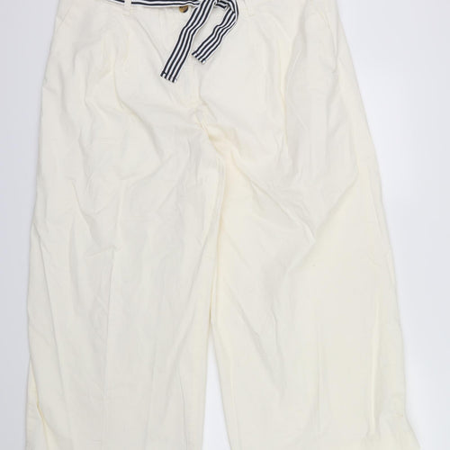 M&S Womens Silver   Trousers  Size 18 L30 in