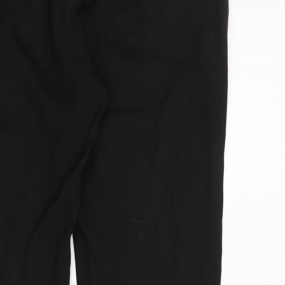 Oasis Womens Black   Trousers  Size 14 L28 in