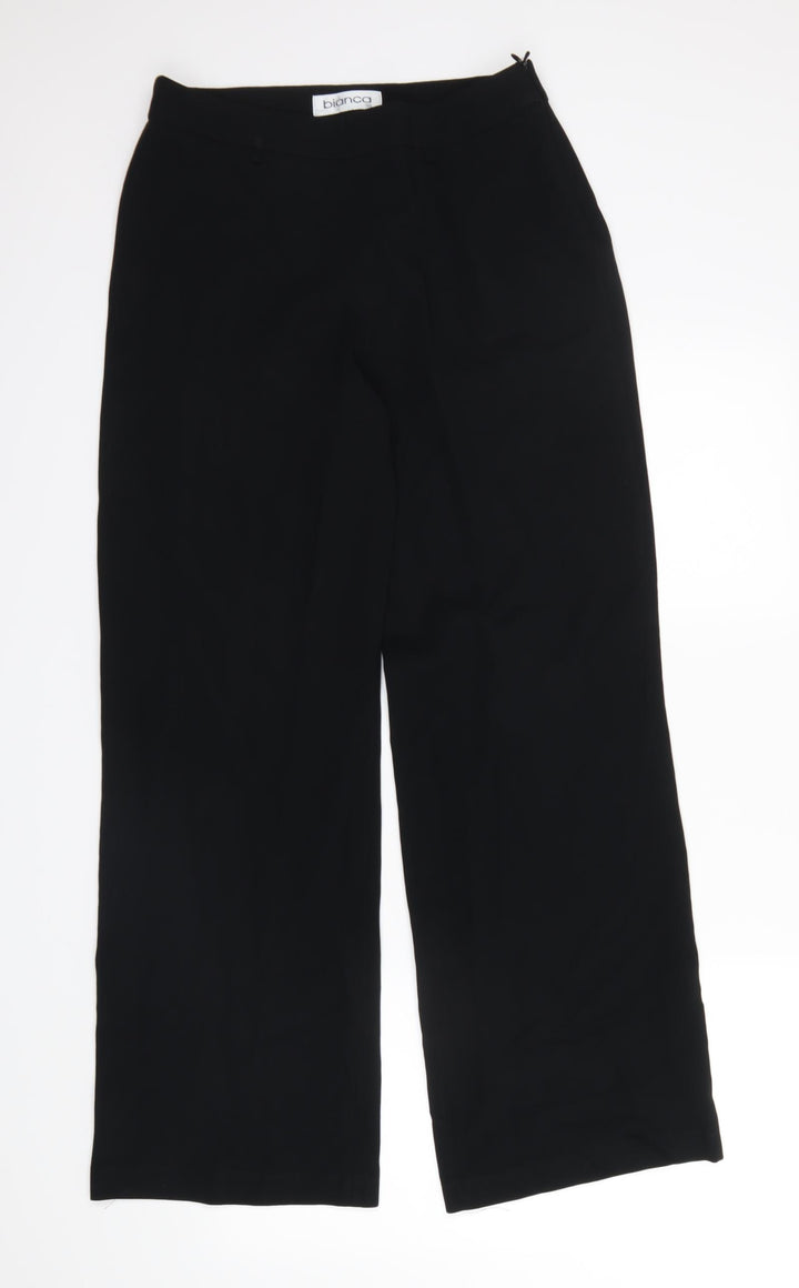Bianca Womens Black Dress Pants Trousers Size 38 L29 in