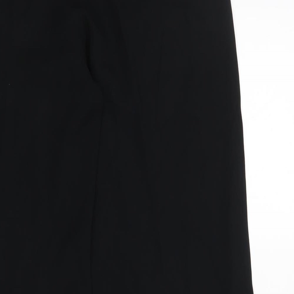 Bianca Womens Black   Dress Pants Trousers Size 38 L29 in
