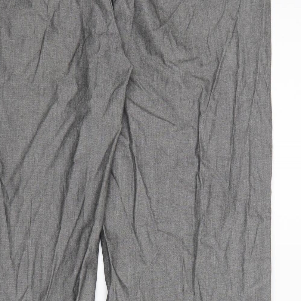Artigiano Womens Grey   Trousers  Size 14 L31 in