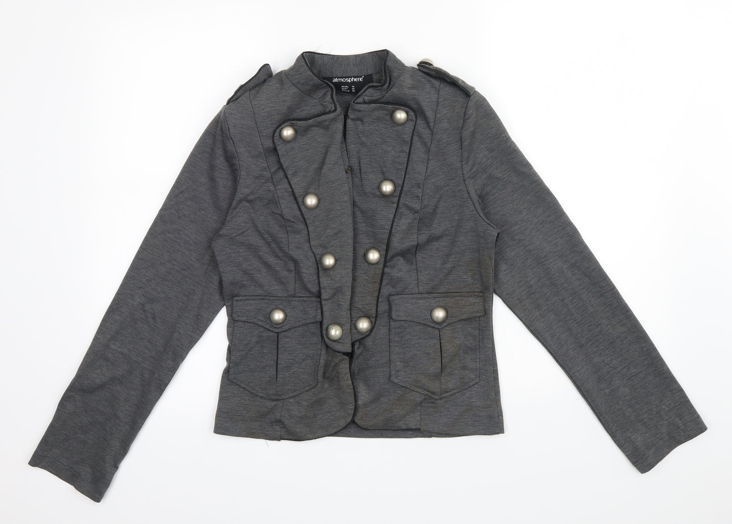 Primark Womens Grey   Jacket  Size 10