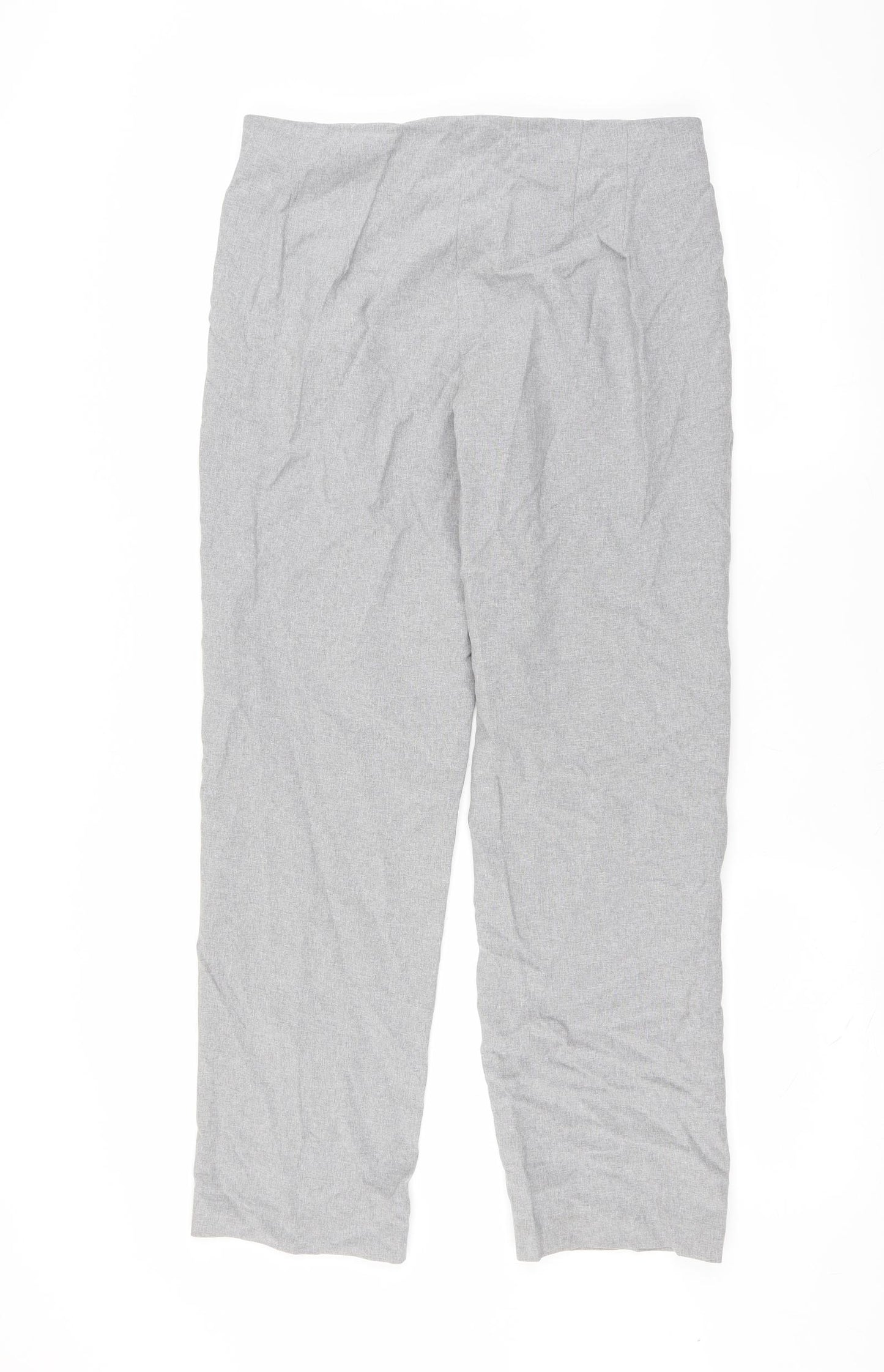 Marks and Spencer Womens Grey   Trousers  Size 12 L29 in