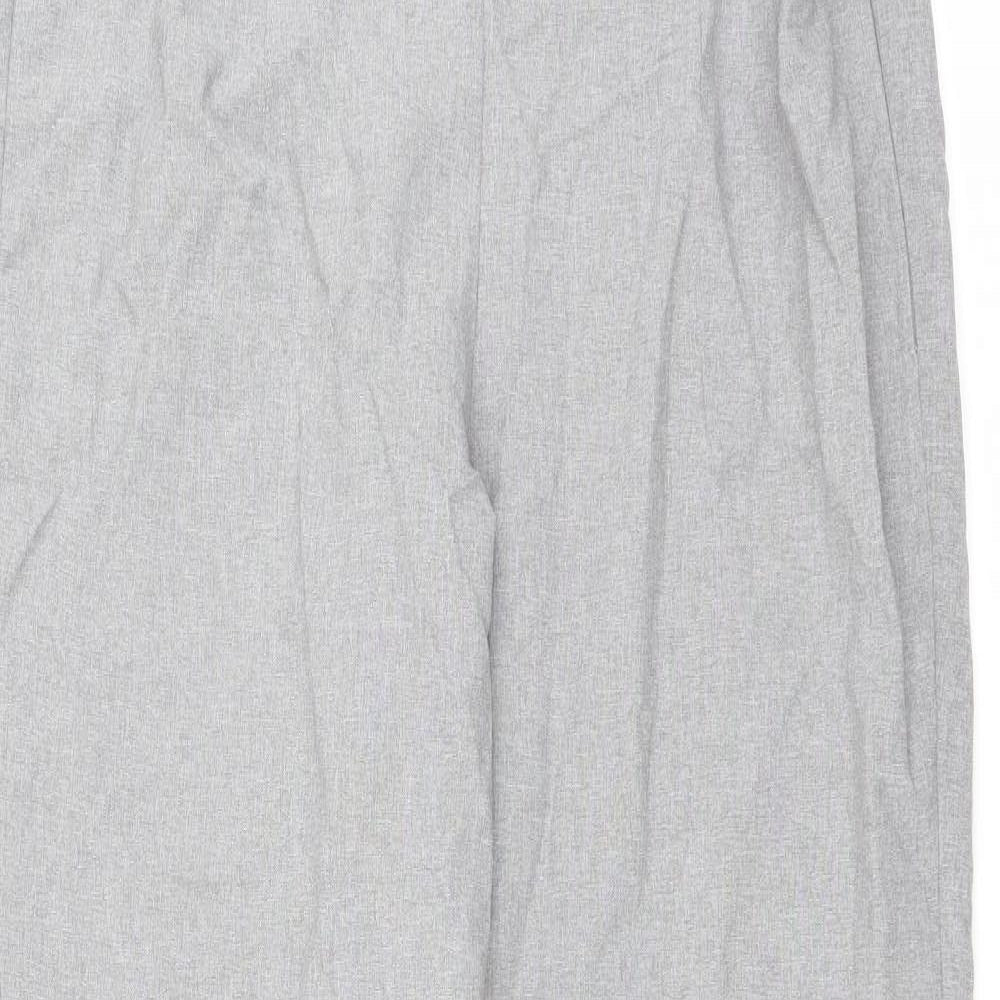 Marks and Spencer Womens Grey   Trousers  Size 12 L29 in