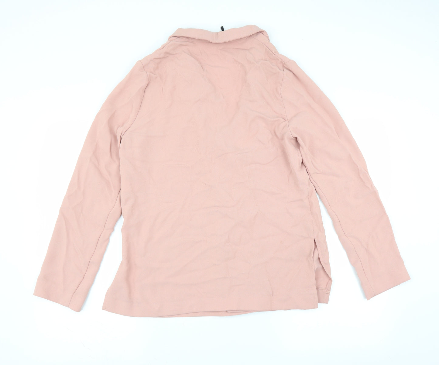 Preworn Womens Pink   Jacket Blazer Size 12