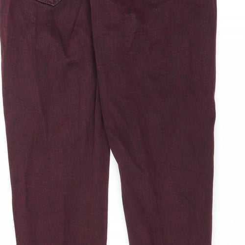 Topshop Womens Purple  Denim Skinny Jeans Size 28 in L30 in