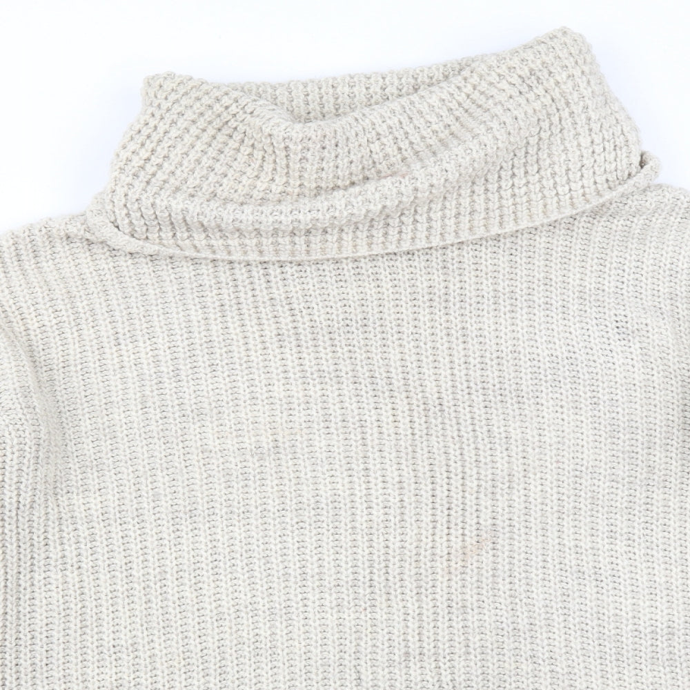 H&M Womens Beige   Pullover Jumper Size M