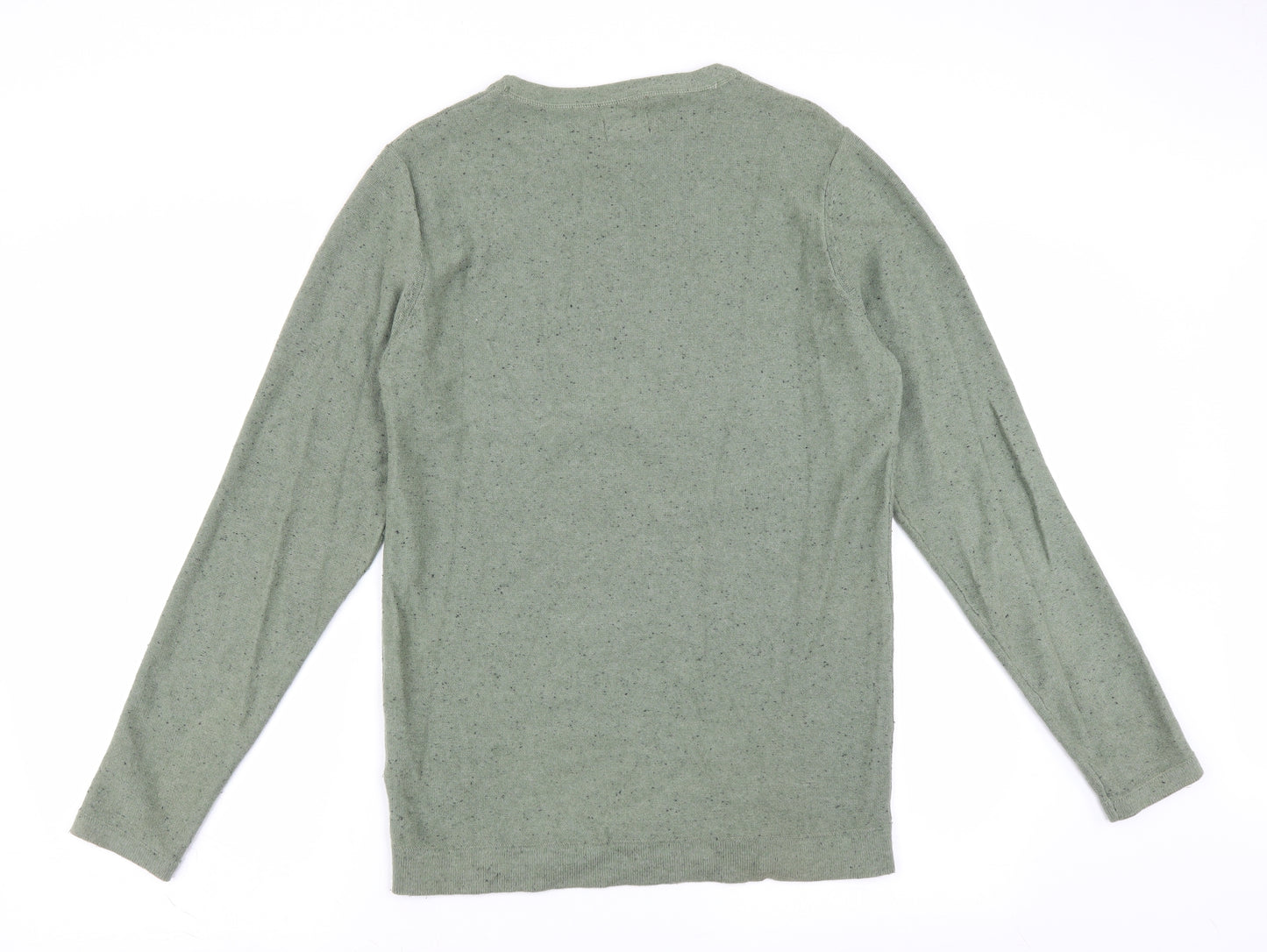Selected Homme Mens Green   Pullover Sweatshirt Size S
