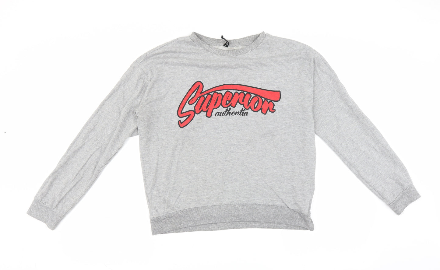 Divided by H&M Womens Grey   Pullover Sweatshirt Size M  - Superior