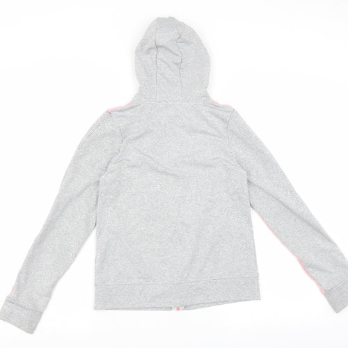 Primark Girls Grey   Full Zip Hoodie Size 11-12 Years