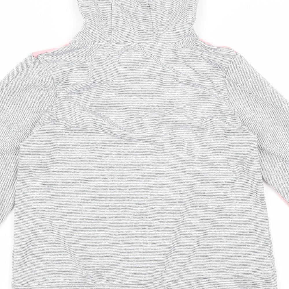 Primark Girls Grey   Full Zip Hoodie Size 11-12 Years