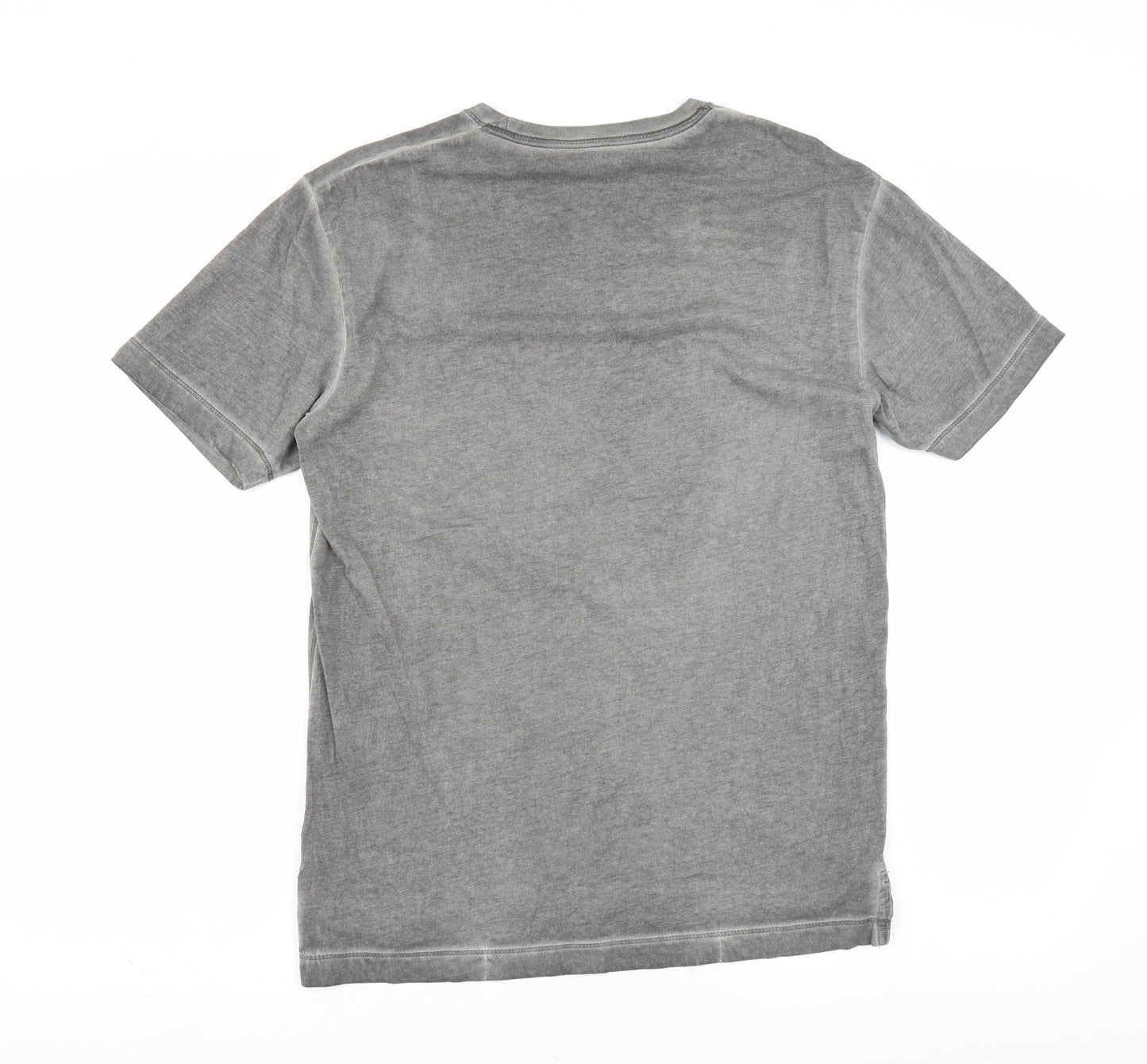 Indigo Mens Grey    T-Shirt Size S  - brixton