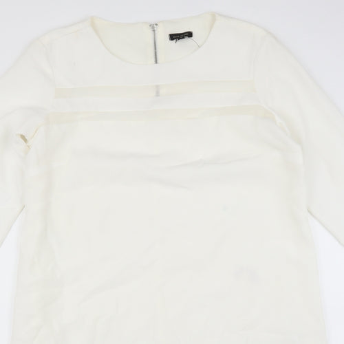 River Island Womens White   Shift  Size 12