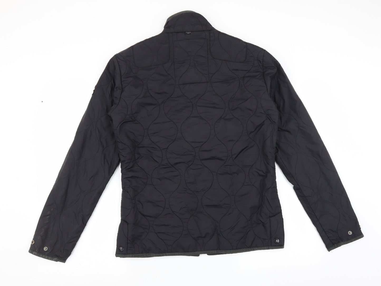 Two Stoned Womens Black   Quilted Jacket Size M
