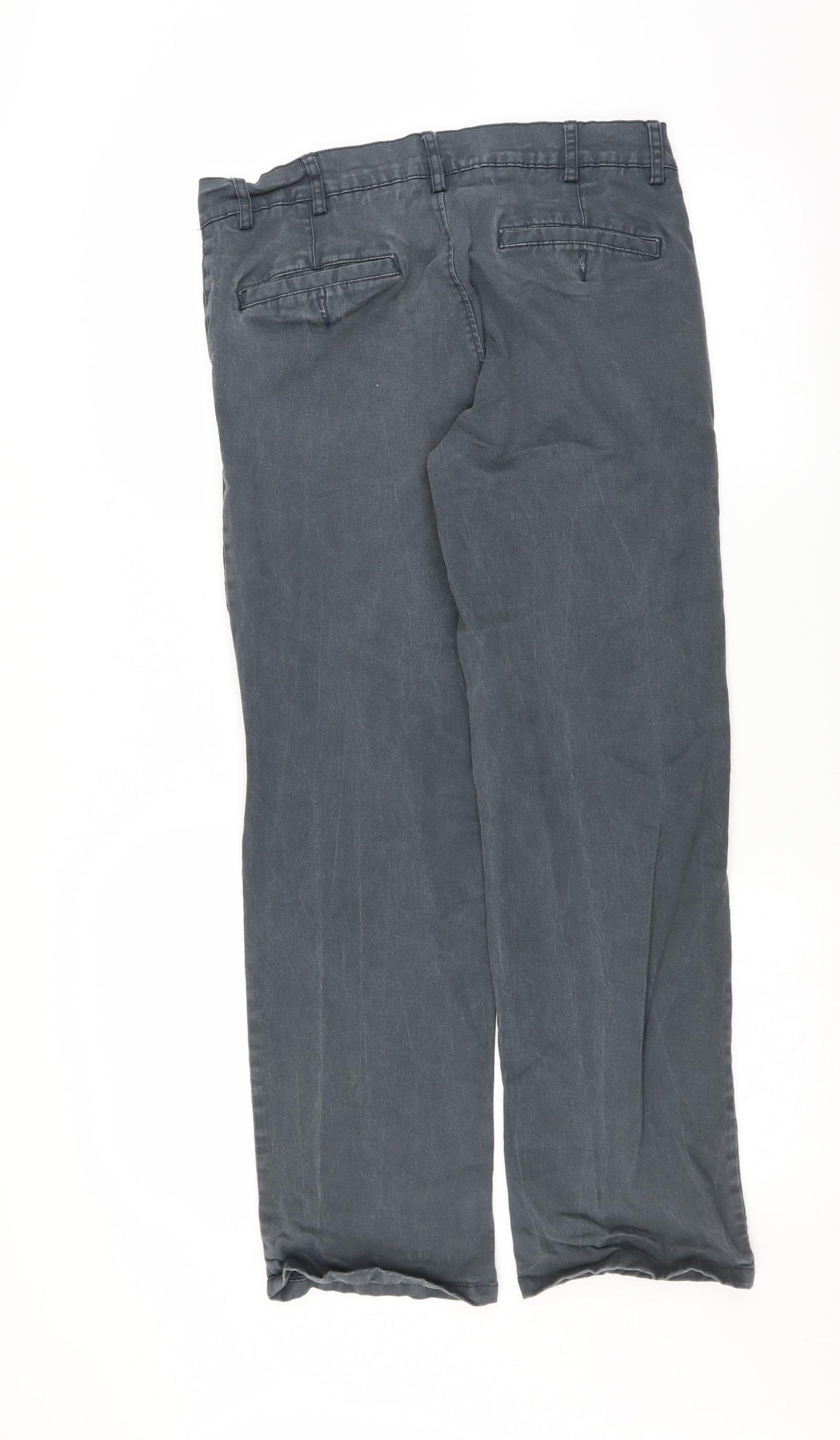 Boston crew Mens Blue   Chino Trousers Size 34 in L29 in