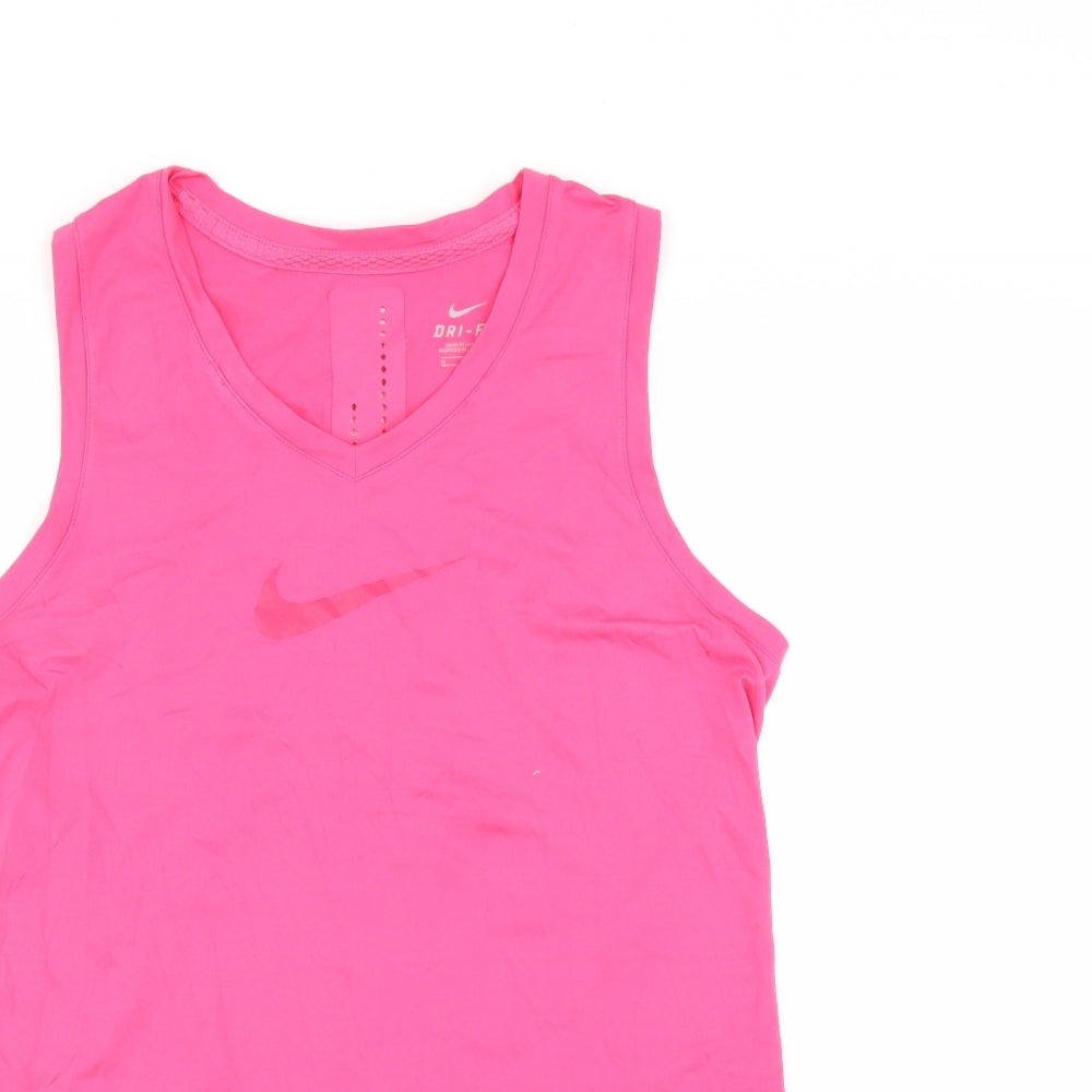 Nike Womens Pink   Basic Tank Size M  - Dri Fit