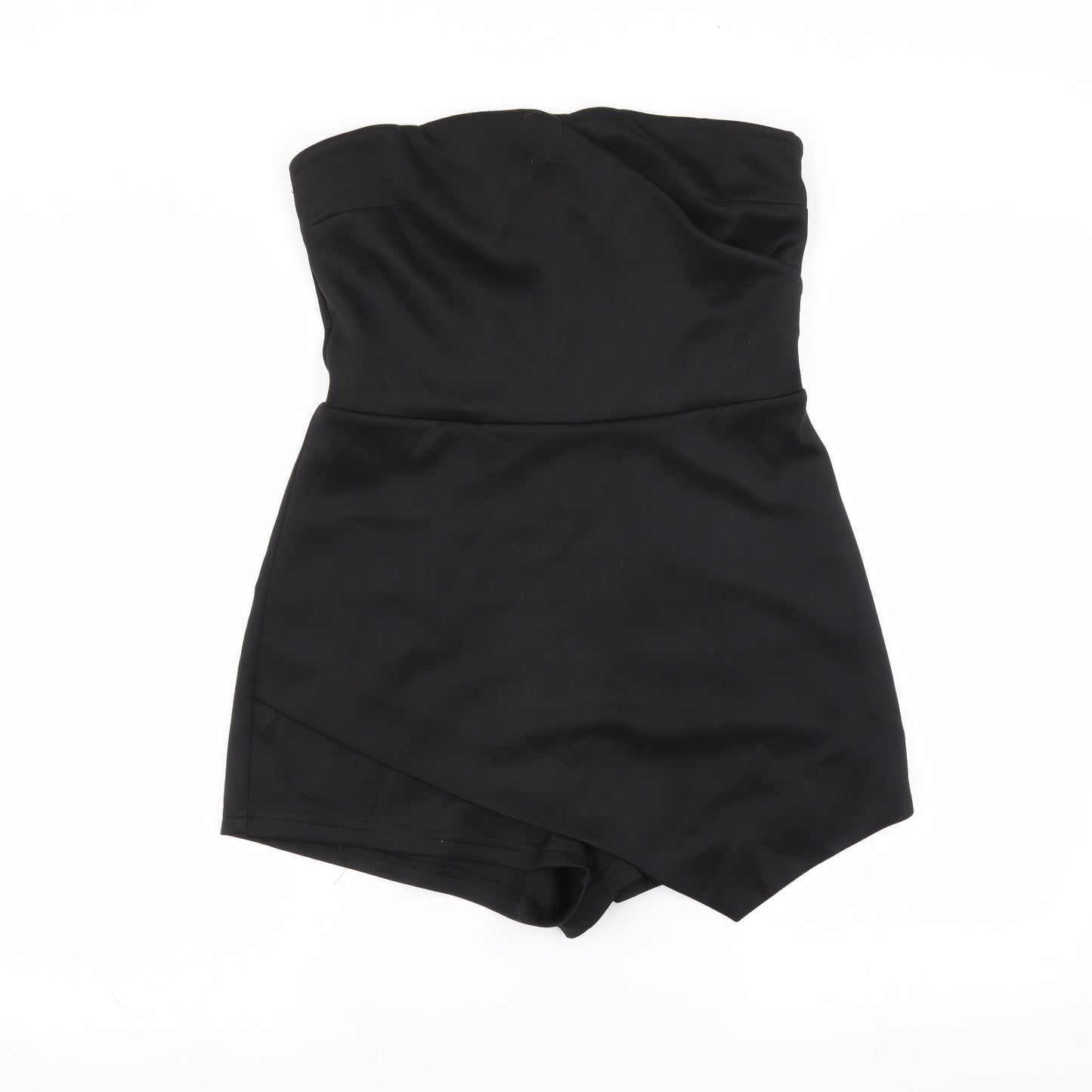 Topshop Womens Black   Playsuit One-Piece Size 14