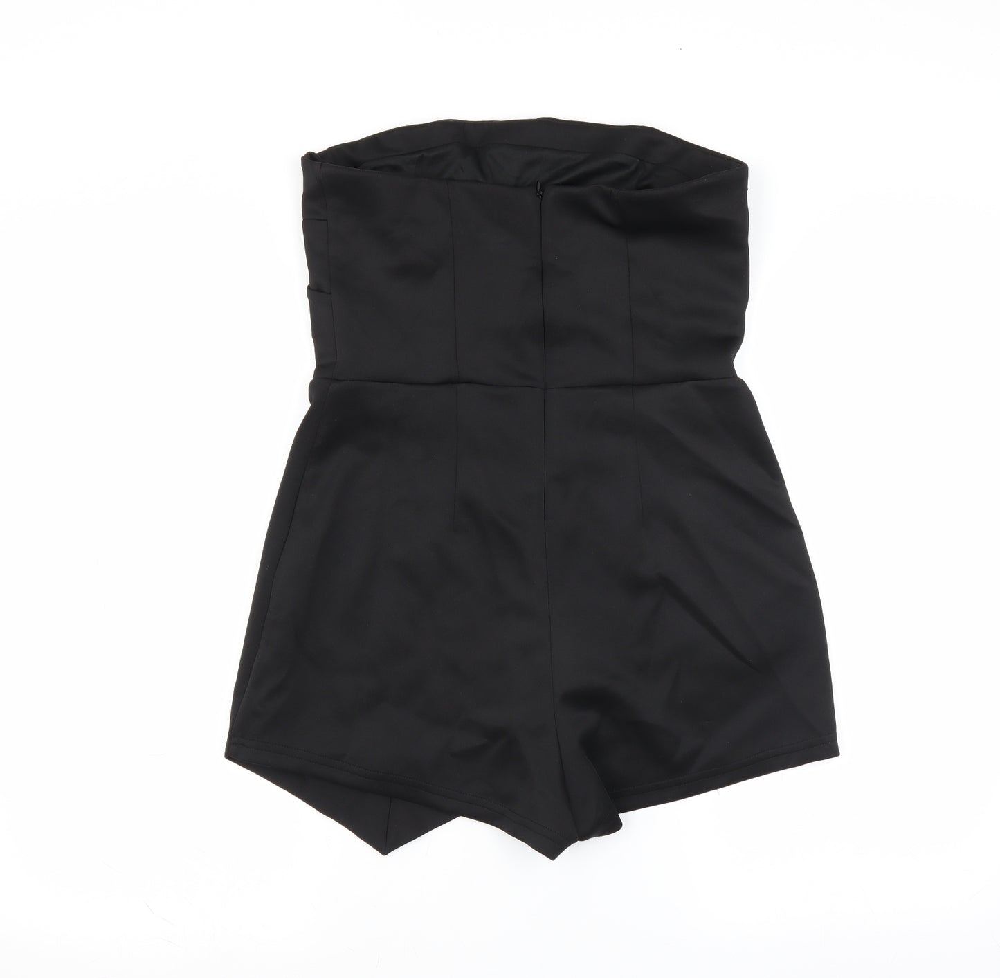 Topshop Womens Black   Playsuit One-Piece Size 14