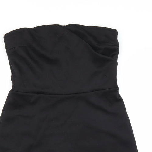 Topshop Womens Black   Playsuit One-Piece Size 14