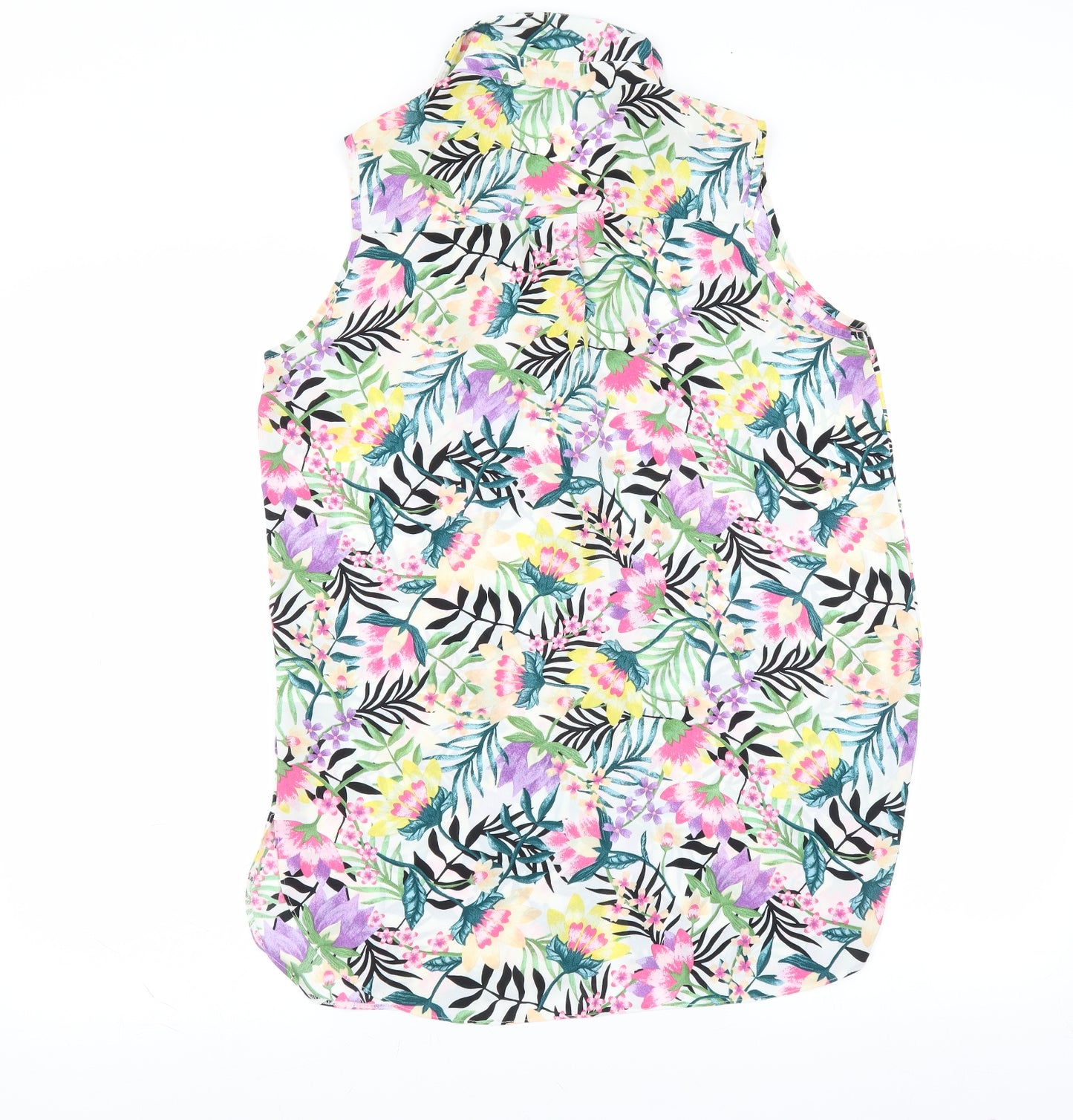 Primark Womens Multicoloured Floral  Basic Blouse Size 12