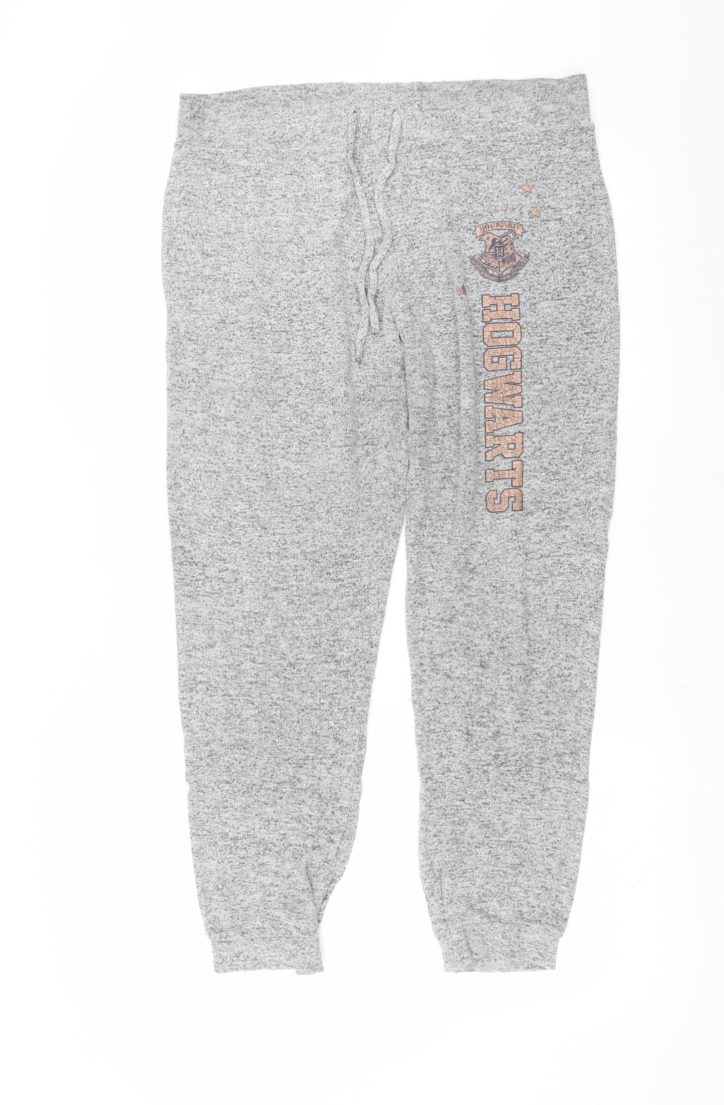 Love To Lounge Womens Grey Solid   Pyjama Pants Size M  - Harry Potter