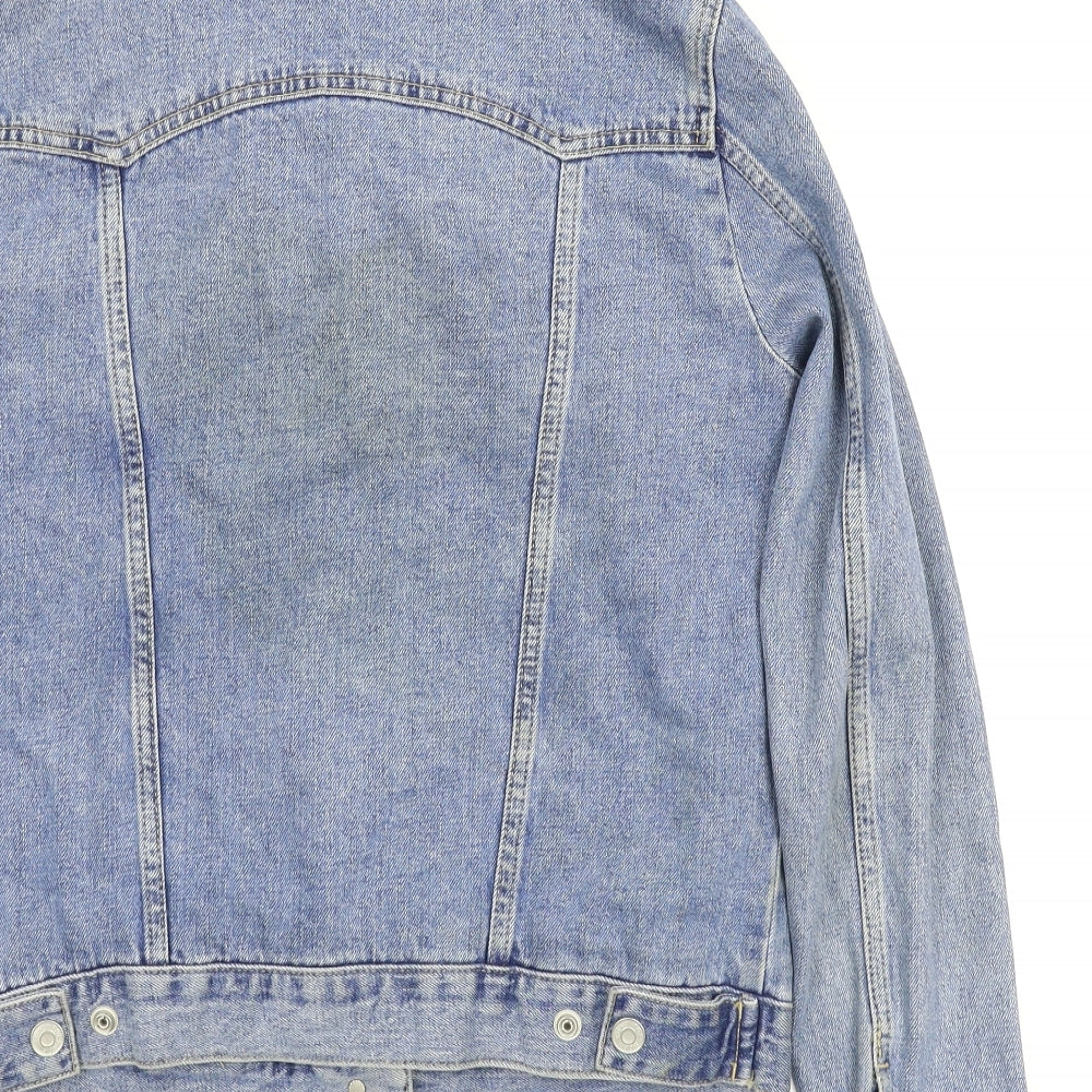 Topshop Womens Blue  Denim Jacket  Size 10