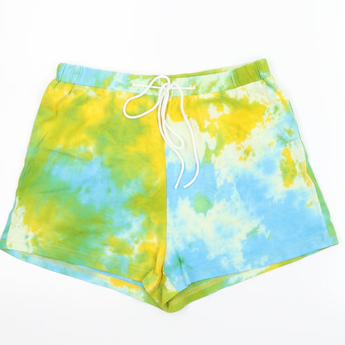 SheIn Womens Multicoloured   Mom Shorts Size S - Tie Dye