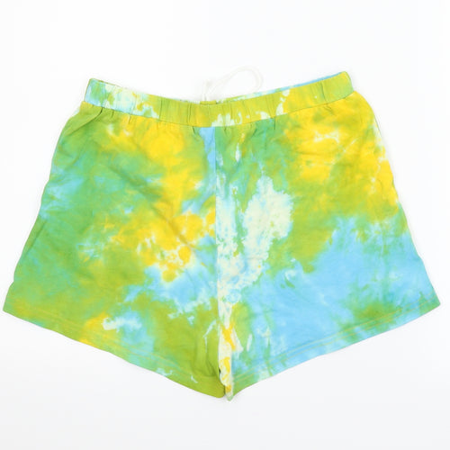 SheIn Womens Multicoloured   Mom Shorts Size S - Tie Dye