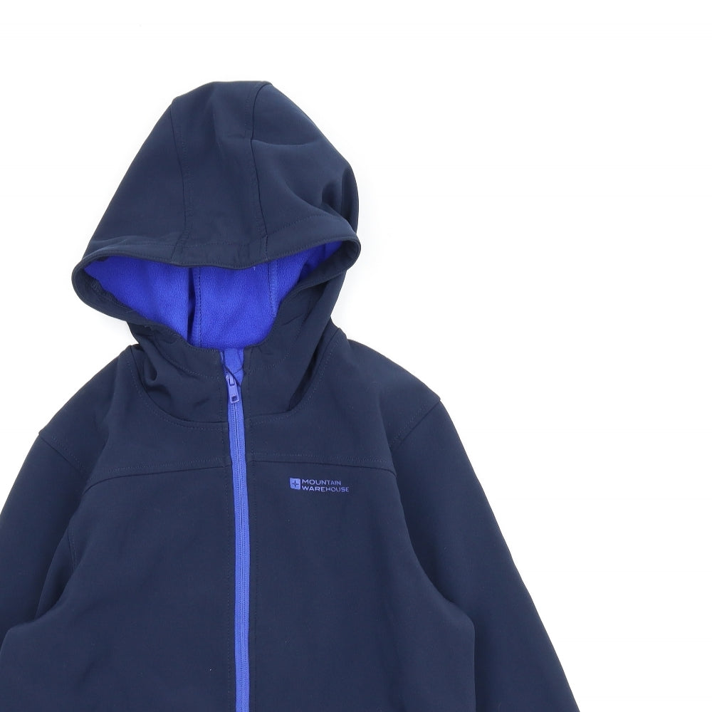 Mountain Warehouse Girls Blue   Anorak Coat Size 13 Years