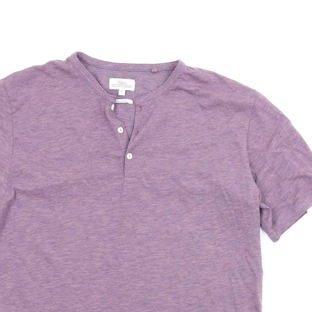 NEXT Mens Purple    T-Shirt Size M