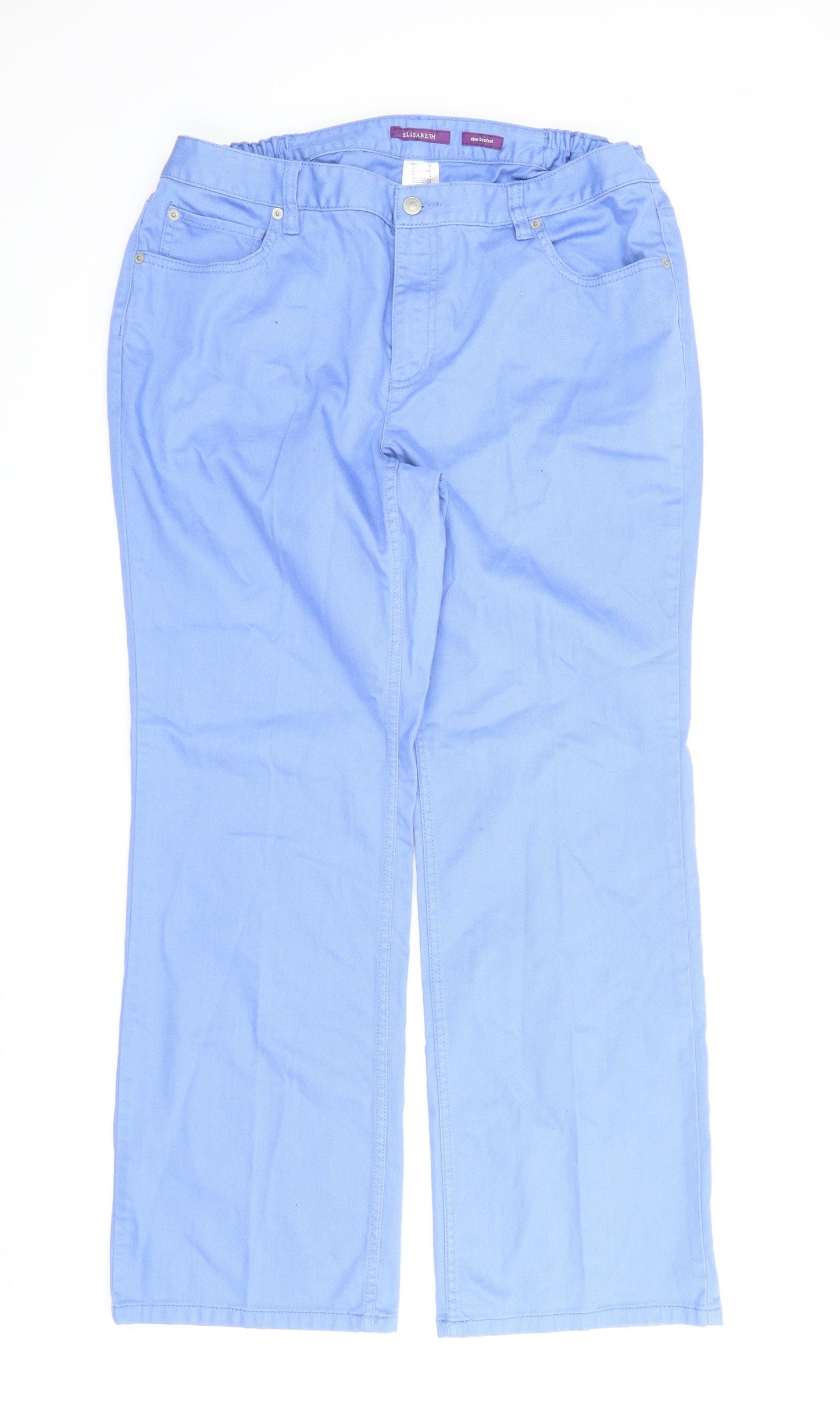 Elisabeth Womens Blue  Denim Bootcut Jeans Size 20 L30 in