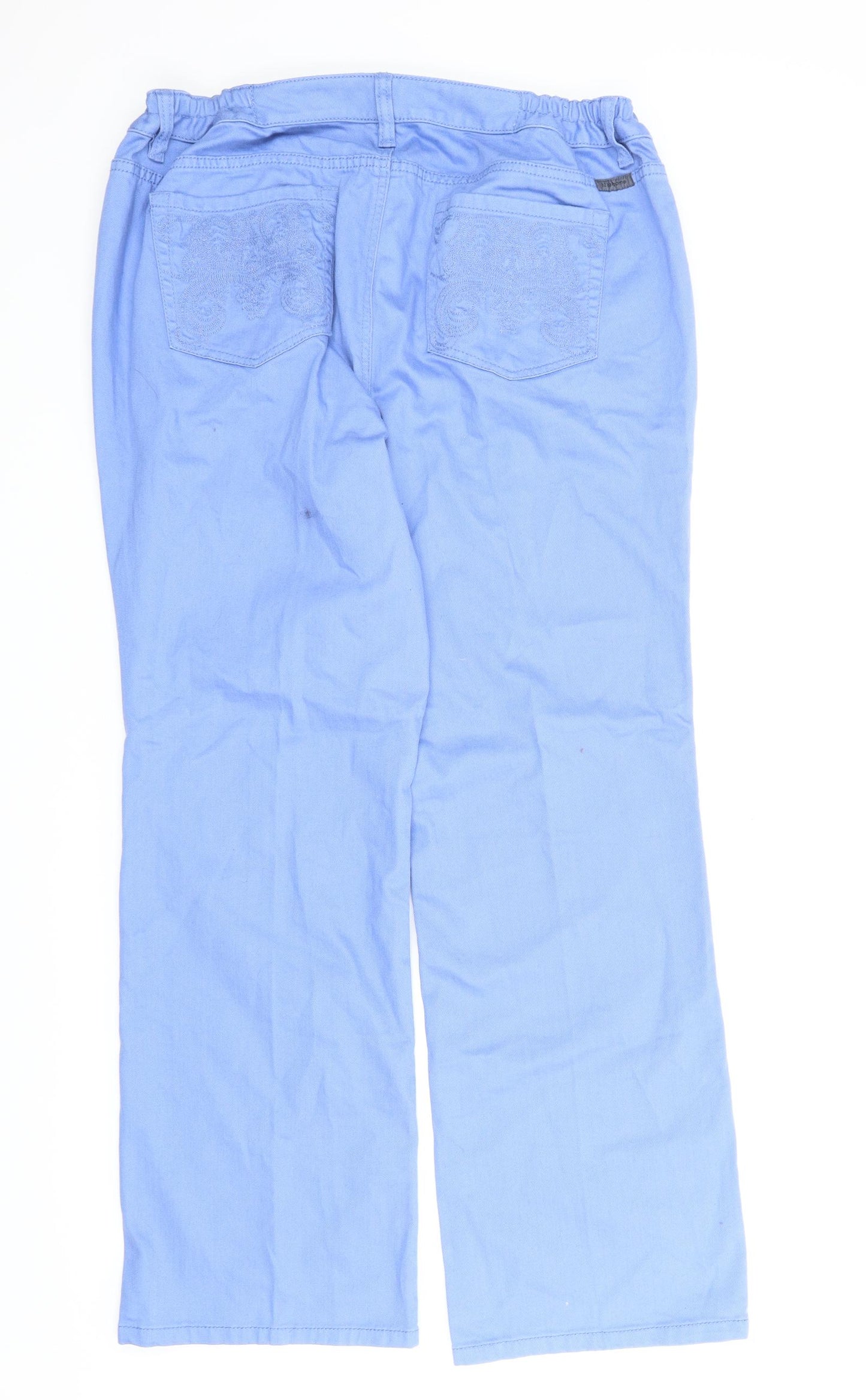 Elisabeth Womens Blue  Denim Bootcut Jeans Size 20 L30 in