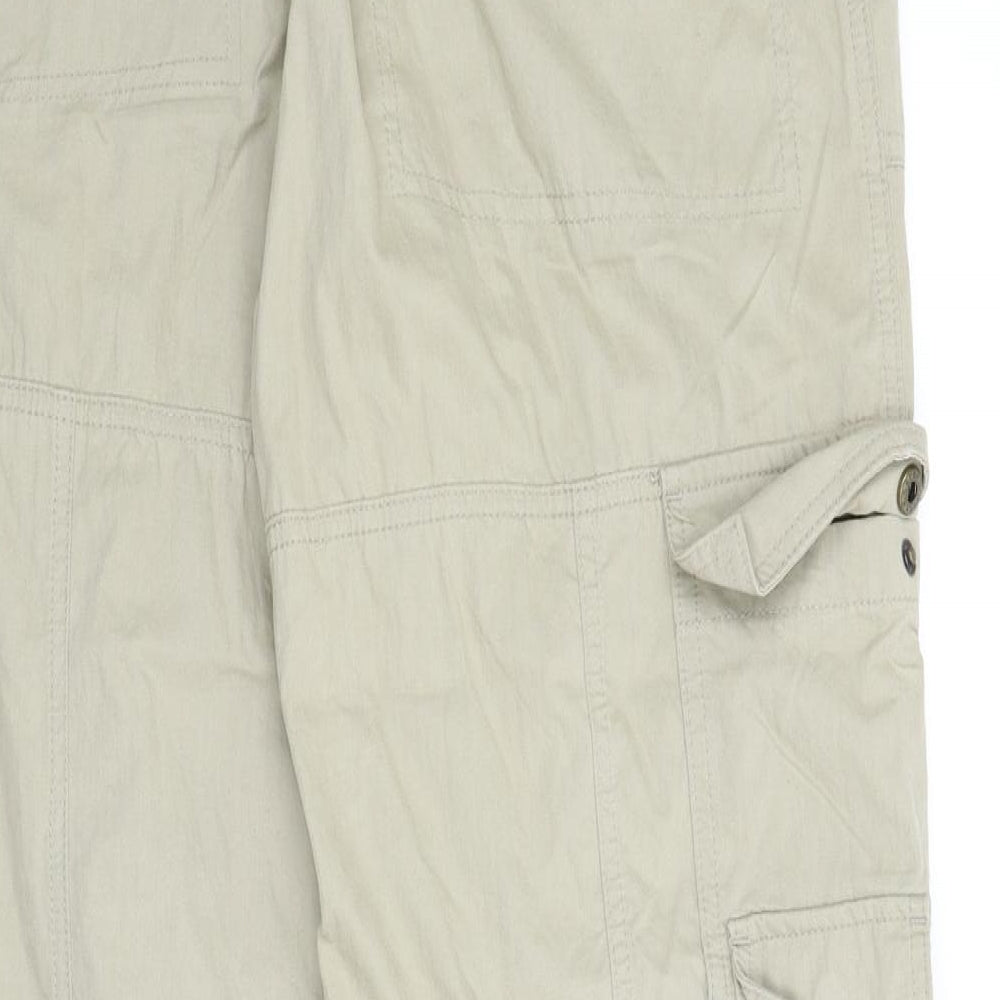 NEXT Mens Beige   Cargo Trousers Size 34 in L32 in