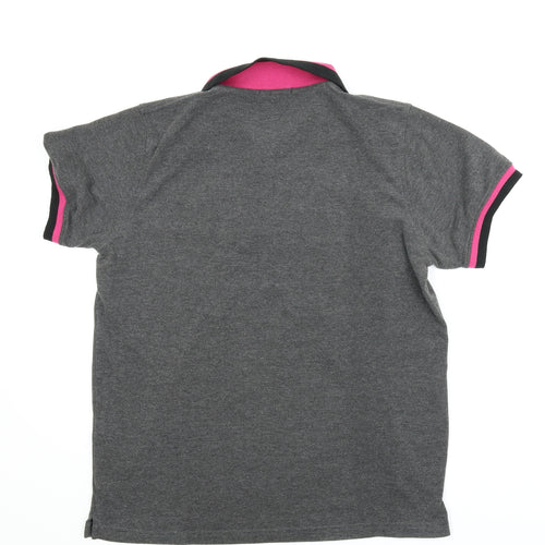 Voi Jeans Mens Grey    Polo Size 2XL